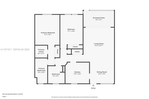 Copropriété à vendre à Miami, Floride: 2 chambres, 119.57 m2 № 2041850 - photo 17