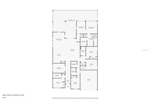House in Palmetto, Florida 5 bedrooms, 257.43 sq.m. № 1894336 - photo 5