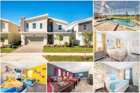 House in Davenport, Florida 8 bedrooms, 363.71 sq.m. № 2201166