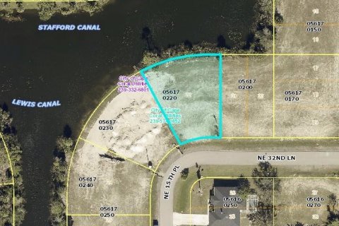 Terreno en venta en Cape Coral, Florida № 2104224 - foto 5