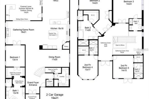 House in Four Corners, Florida 5 bedrooms, 494.61 sq.m. № 2212722 - photo 3