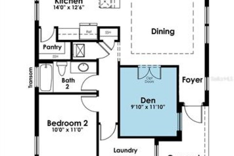House in Lakewood Ranch, Florida 2 bedrooms, 141.58 sq.m. № 1905722 - photo 7