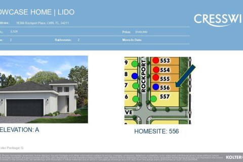 House in Lakewood Ranch, Florida 2 bedrooms, 141.58 sq.m. № 1905722 - photo 8