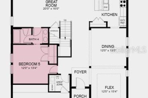 House in Zephyrhills, Florida 5 bedrooms, 317.91 sq.m. № 2209199 - photo 30