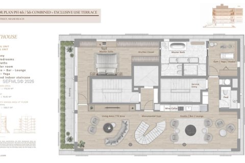 Condo in Miami Beach, Florida, 4 bedrooms  № 2056226 - photo 28