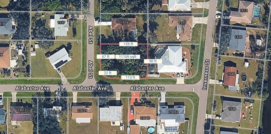 Land in Port Charlotte, Florida № 2098935