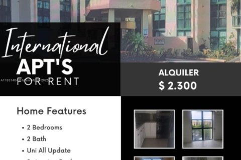 Снять в аренду квартиру в Майами, Флорида 2 спальни, 78.97м2, № 1809791 - фото 1