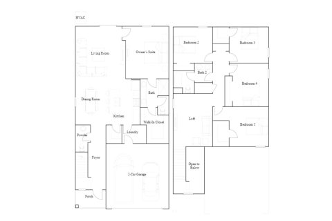 House floor plan «220SQM», 5 bedrooms in ASTONIA