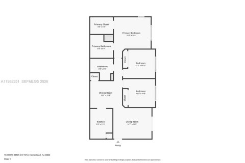 Condo in Homestead, Florida, 3 bedrooms № 2244432 - photo 28