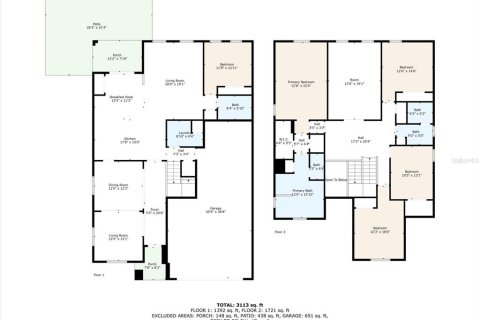 Villa ou maison à vendre à Ruskin, Floride: 5 chambres, 298.96 m2 № 1690799 - photo 23