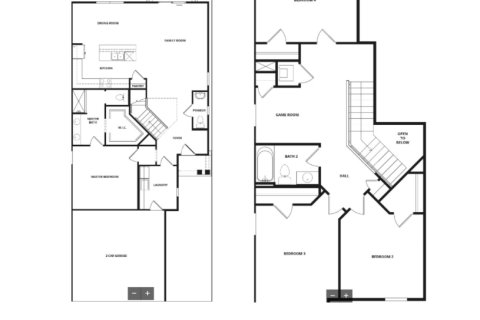 Планировка виллы или дома «House» 4 спальни в ЖК Morgan's Cove