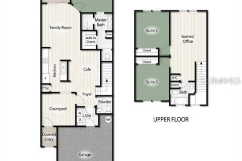Townhouse in Groveland, Florida 3 bedrooms, 161.65 sq.m. № 2110254 - photo 14