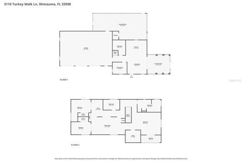 Villa ou maison à vendre à Wimauma, Floride: 3 chambres, 262.91 m2 № 2431663 - photo 29