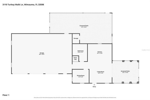 Villa ou maison à vendre à Wimauma, Floride: 3 chambres, 262.91 m2 № 2431663 - photo 30