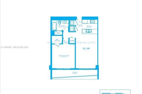 Apartment in Miami, Florida 1 bedroom, 68.56 sq.m. № 2005478 - photo 17
