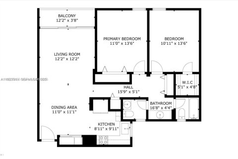 Copropriété à louer à Miami, Floride: 2 chambres, 83.61 m2 № 1976775 - photo 14