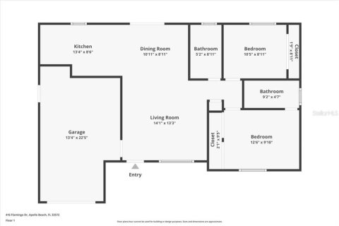 House in Apollo Beach, Florida 2 bedrooms, 83.98 sq.m. № 1689920 - photo 29