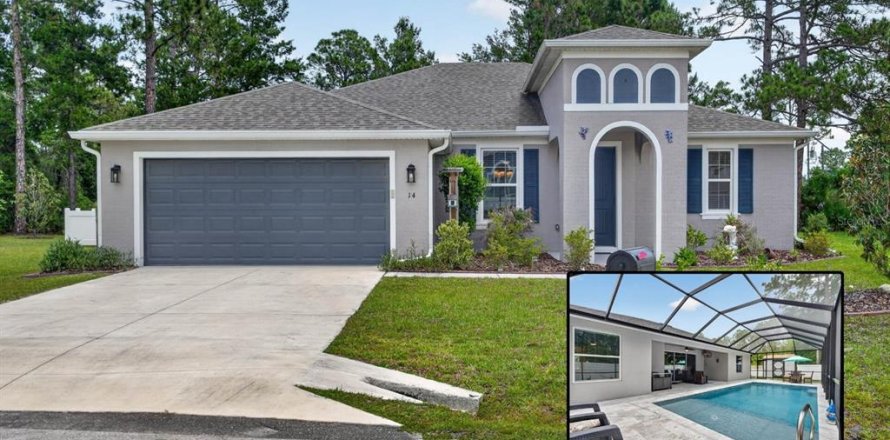 Casa en Palm Coast, Florida 3 dormitorios, 162.86 m2 № 2156205