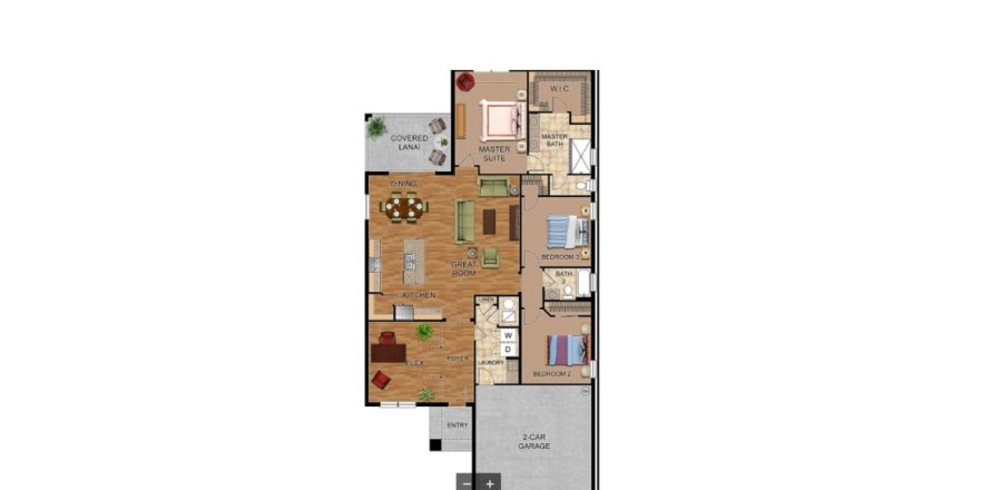 House in Highland Hills in Tarpon Springs, Florida 3 bedrooms, 186 sq.m. № 524940