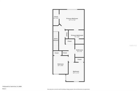 Townhouse in North Port, Florida 3 bedrooms, 134.34 sq.m. № 1597366 - photo 27