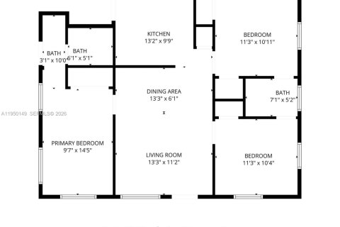 Купить виллу или дом в Майами, Флорида 3 спальни, 93.65м2, № 2005763 - фото 18