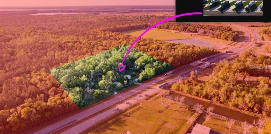 Immobilier commercial à Starke, Floride 64.66 m2 № 2151047