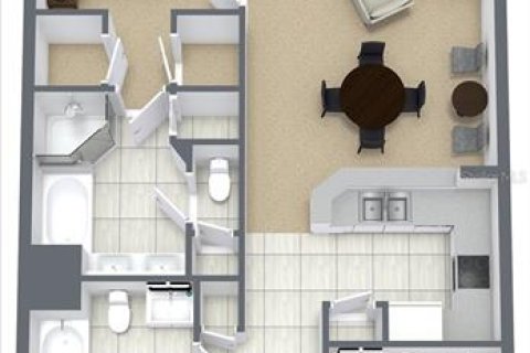 Condominio en venta en Four Corners, Florida, 3 dormitorios, 151.43 m2 № 2211783 - foto 16