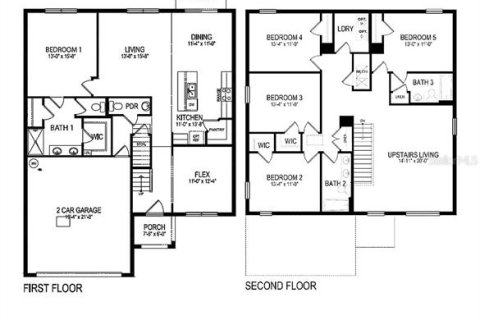 House in Zellwood, Florida 5 bedrooms, 260.78 sq.m. № 2399187 - photo 9