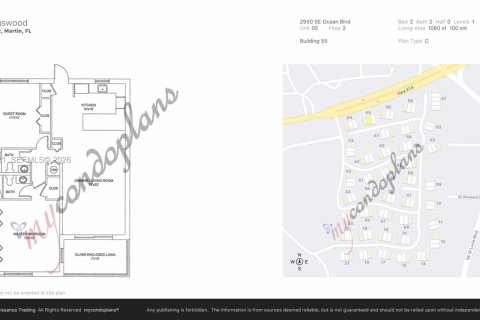 Condominio en alquiler en Stuart, Florida, 2 dormitorios, 100.15 m2 № 2075606 - foto 24
