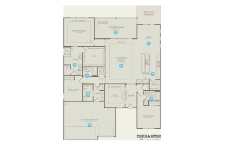 House floor plan «House», 3 bedrooms in Del Webb Nocatee