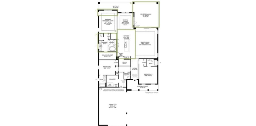 Townhouse in THE ISLES AT LAKEWOOD RANCH in Lakewood Ranch, Florida 3 bedrooms, 231 sq.m. № 143062
