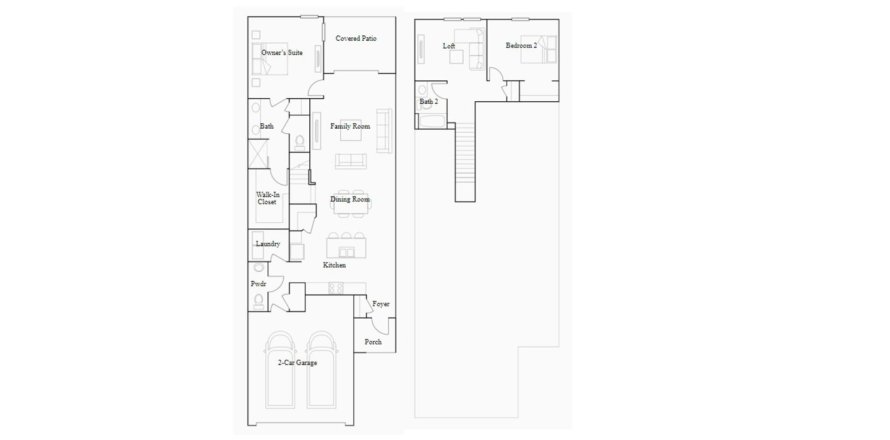 House in MIRADA in Fort Myers, Florida 2 bedrooms, 162 sq.m. № 71282