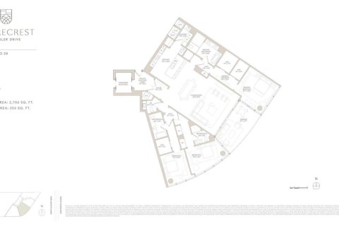 Condo in West Palm Beach, Florida, 3 bedrooms  № 2402451
