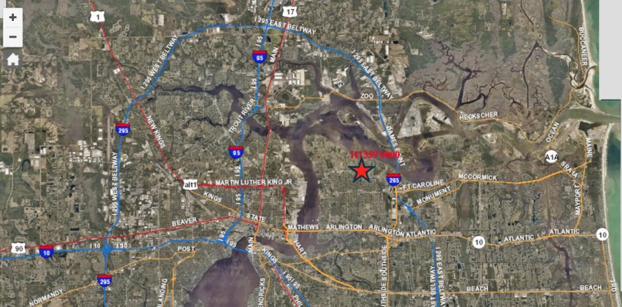 Land in Jacksonville, Florida № 765607