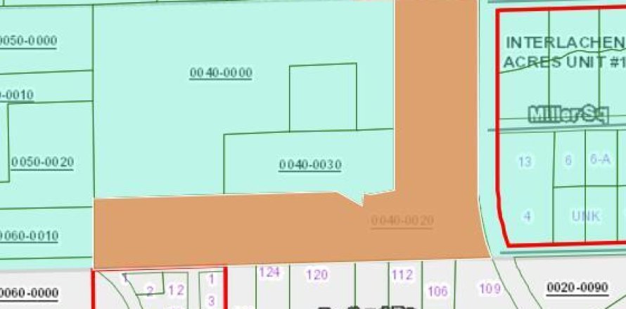 Terreno en Interlachen, Florida № 765978