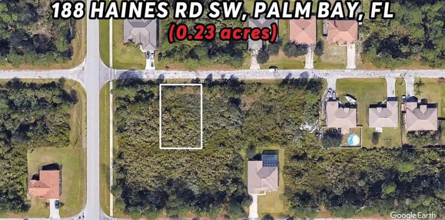 Terreno en Palm Bay, Florida № 2165506