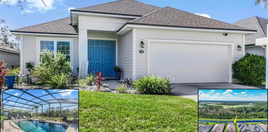 Villa ou maison à Palm Coast, Floride 4 chambres, 177.26 m2 № 2416470