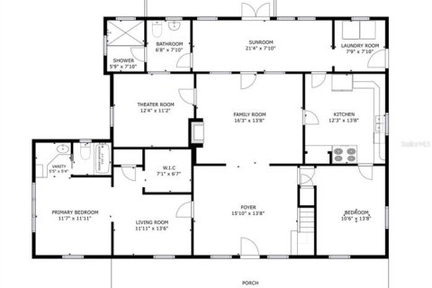 Villa ou maison à vendre à Orlando, Floride: 3 chambres, 160.54 m2 № 1422406 - photo 21