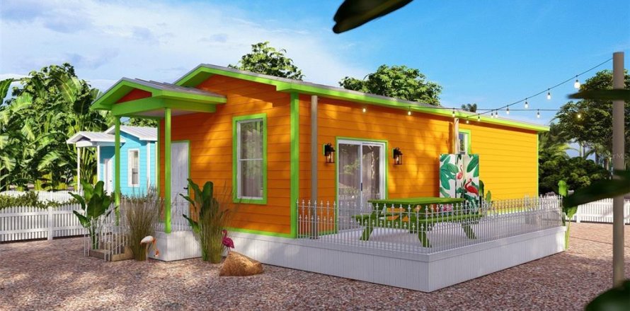 House in Venice, Florida 2 bedrooms, 59.46 sq.m. № 2131204
