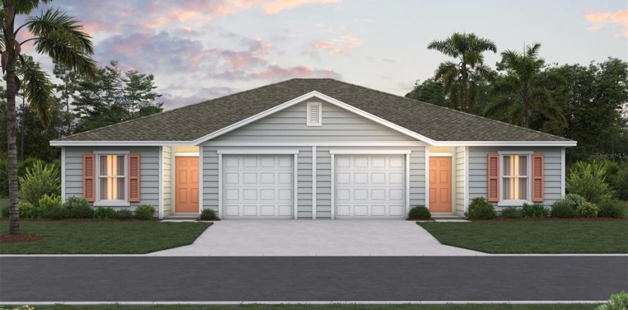 Duplex in Palm Coast, Florida 3 bedrooms, 111.3 sq.m. № 1800485