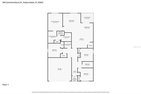 Casa en venta en Auburndale, Florida, 3 dormitorios, 171.5 m2 № 2205687 - foto 21