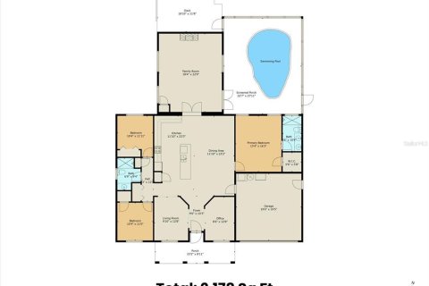 Villa ou maison à vendre à Ocala, Floride: 3 chambres, 202.34 m2 № 1835286 - photo 8