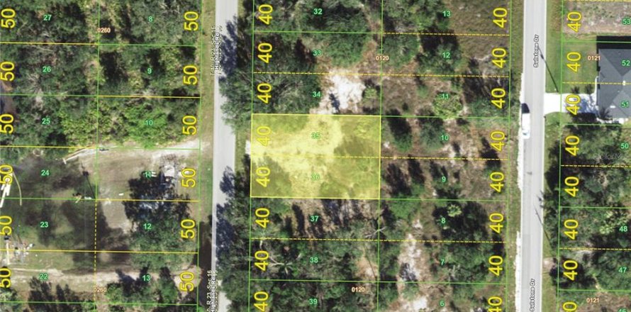 Terreno en Punta Gorda, Florida № 2165875