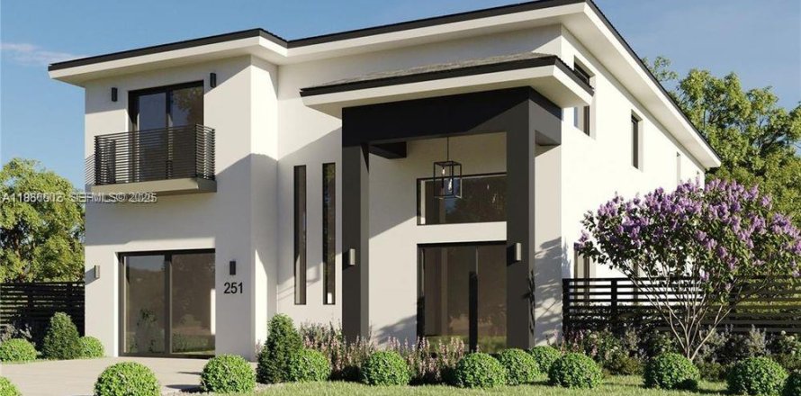 Дом в Майами, Флорида 4 спальни, 222.13м2 № 2048107