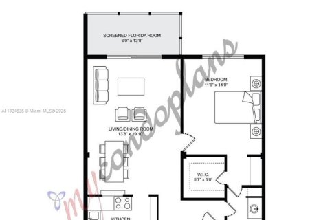 Condo in Aventura, Florida, 1 bedroom  № 1790428 - photo 16