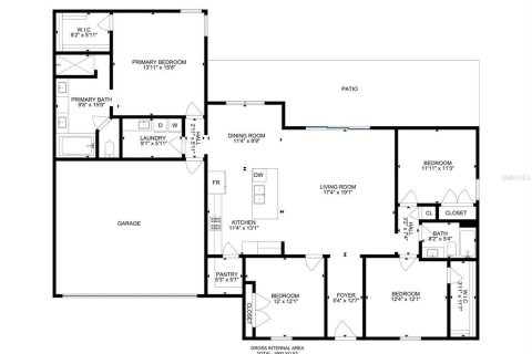 Casa en venta en Fort Meade, Florida, 4 dormitorios, 180.88 m2 № 1798602 - foto 4