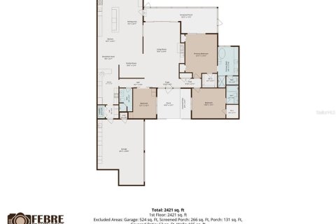 House in Wesley Chapel, Florida 3 bedrooms, 238.48 sq.m. № 2124450 - photo 2