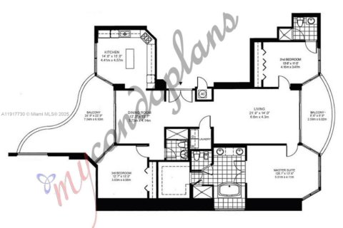 Condo in Sunny Isles Beach, Florida, 3 bedrooms  № 1972333 - photo 23