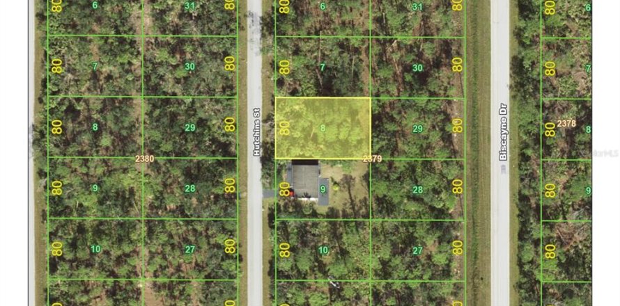 Land in Port Charlotte, Florida № 2228586
