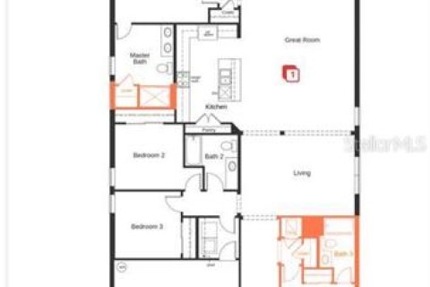 House in Davenport, Florida 4 bedrooms, 216.74 sq.m. № 1883157 - photo 17